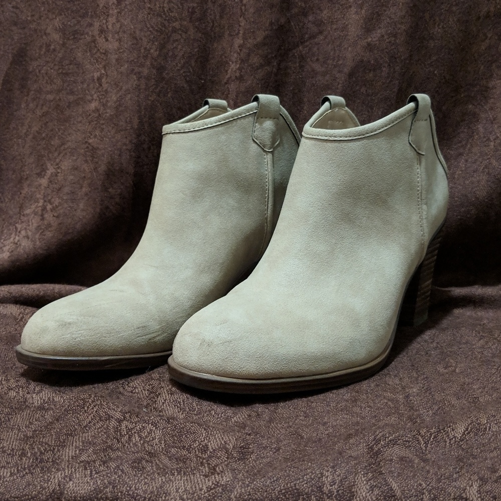 Open back booties